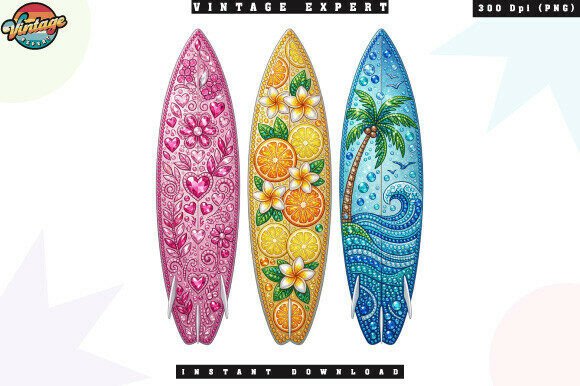 Capitalizing on the Summer Aesthetic: Integrating Floral Ocean Surfboard Graphics into Modern Print-on-Demand Strategies