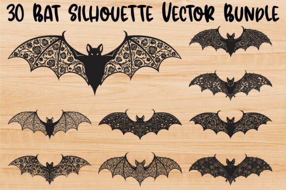 Evaluating the Bat Silhouette Vector Bundle for Professional and DIY Design Projects
