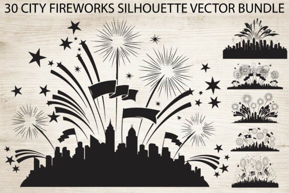 Evaluating the City Fireworks Silhouette Bundle for Modern Craft Projects