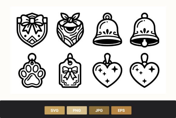 Holiday Bells Hearts Paw Print Icons: A Practical Guide to Versatile Vector Assets for Seasonal Design