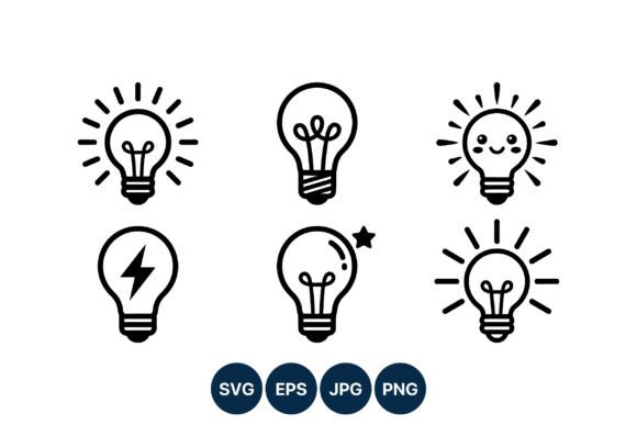 Light Bulb Icons Line Art Set: A Practical Guide for Creators and Entrepreneurs