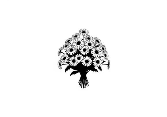 Mastering Minimalism: The Power of Black Silhouette Floral Designs
