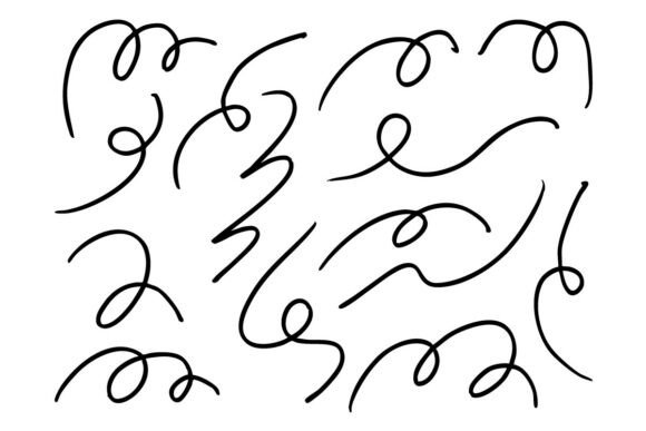 Mastering the Swirl Line SVG Bundle Set Curly Pack for Professional Design