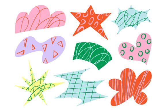 Mastering Visual Depth with Abstract Pattern Shape Texture Elements