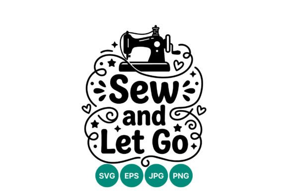 Sew and Let Go Black and White: Embracing Minimalist Creativity in a Digital Age