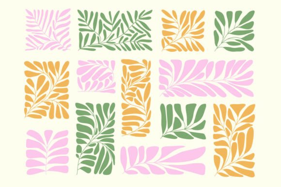 Tropical Leaves Botanical SVG Bundle