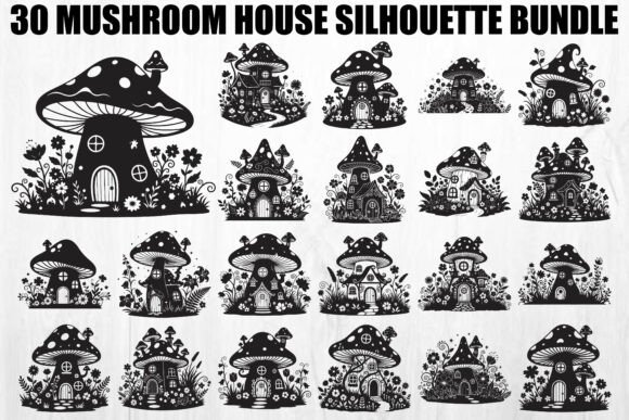 Unlocking Whimsy: The Creative Power of the Mushroom House SVG Bundle