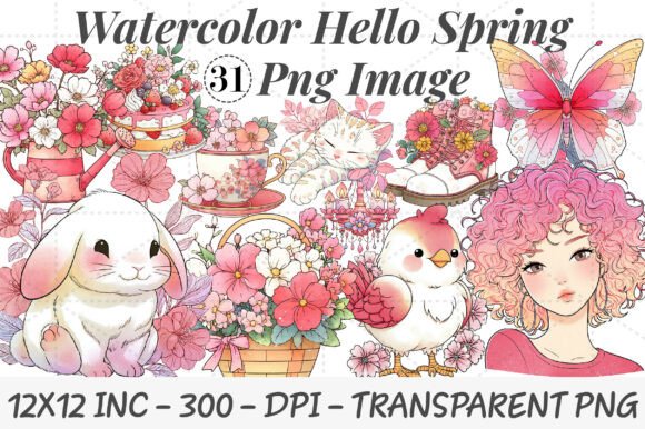 Watercolor Hello Spring PNG Clipart: A Practical Guide to Quality and Usability